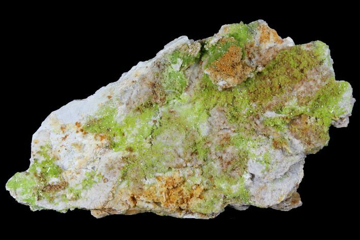 Vibrant Green Pyromorphite Crystal Cluster - China #132759